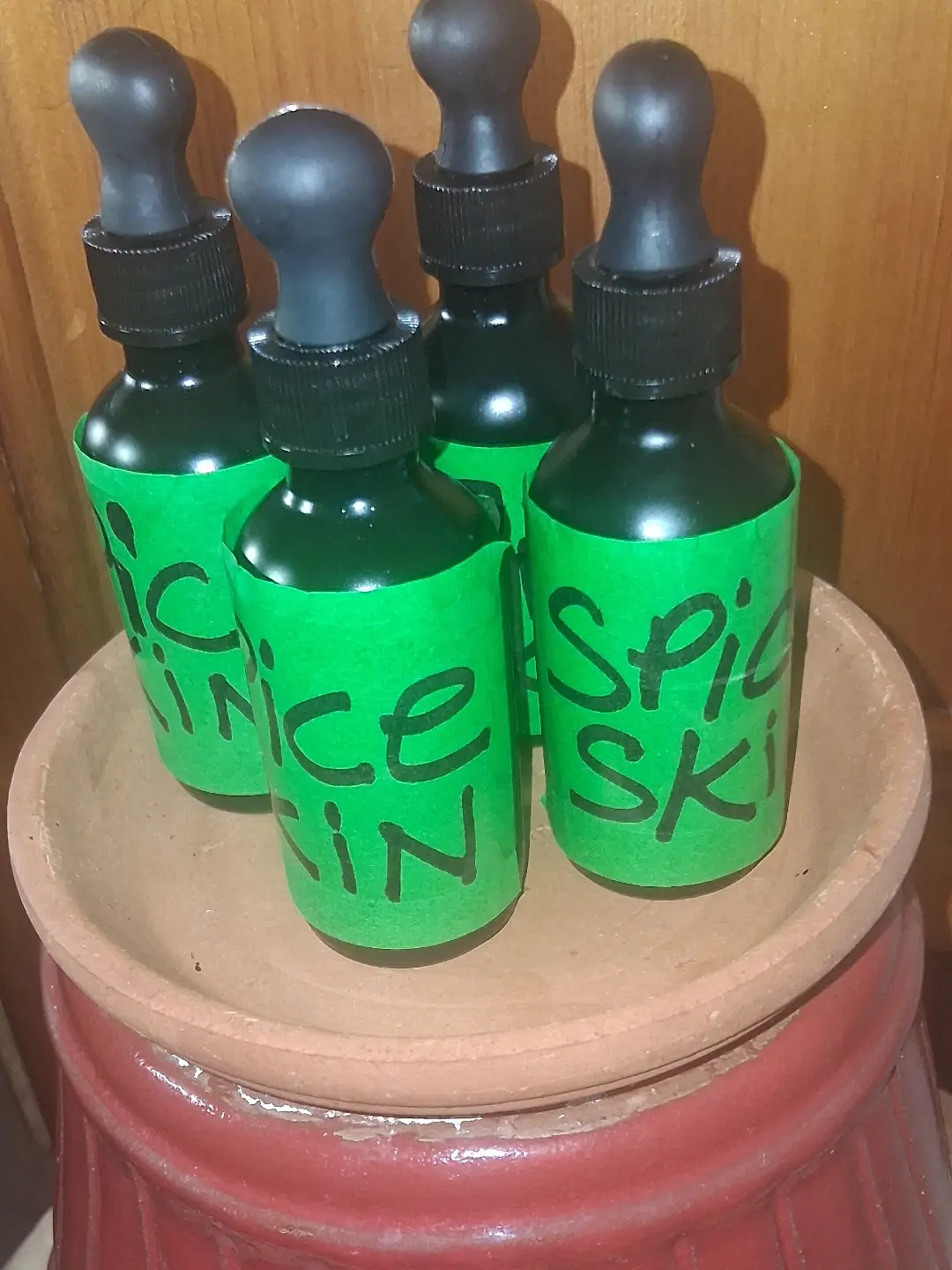 Herbal Face Oil Serum anti-wrinkle nourishing skin care